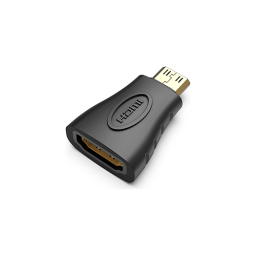 გადამყვანი - Mini HDMI Male to HDMI Female Adapter Black Vention