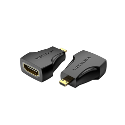 გადამყვანი - Micro HDMI Male to HDMI Female Adapter Black Vention