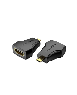 გადამყვანი - Micro HDMI Male to HDMI Female Adapter Black Vention