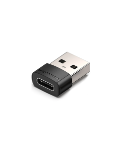 გადამყვანი - CDWB0 USB 2.0 Male to Type-C Female Adapter Black PVC Type Vention