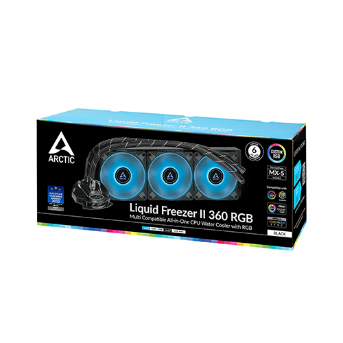 პროცესორის წყლის გაგრილება - Arctic Liquid Freezer II 360 mm ARGB