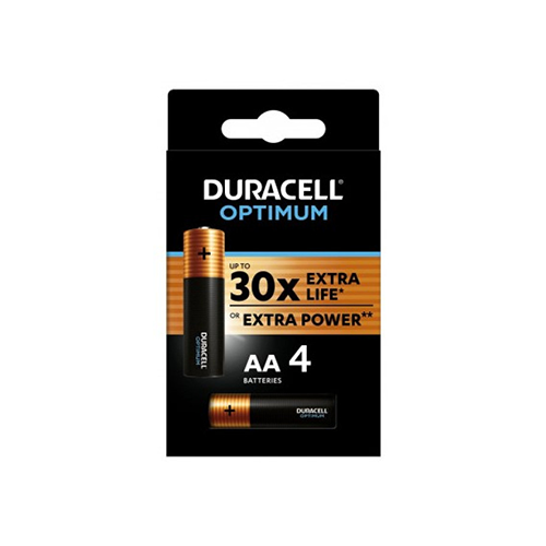 ელემენტი - Duracell Optimum AA 4BKP CEE 3L