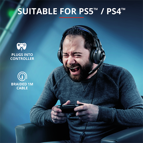 ყურსასმენი - Trust Ravu GXT 307B For PS4 PS5