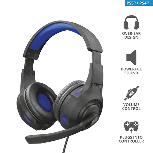 ყურსასმენი - Trust Ravu GXT 307B For PS4 PS5