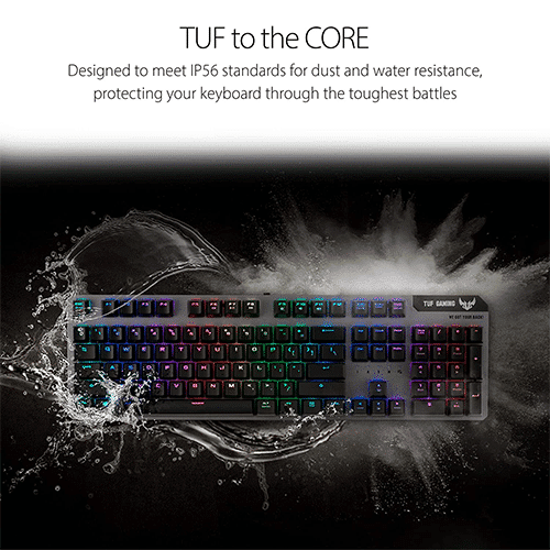 მექანიკური კლავიატურა - Asus Tuf Gaming K7