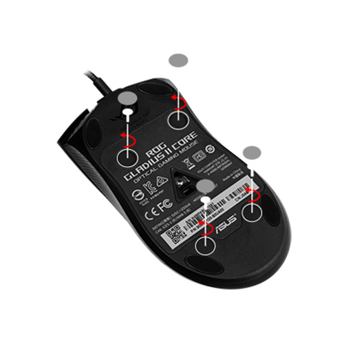 მაუსი - Asus Rog Gladius II Core