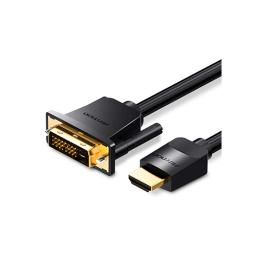 გადამყვანი კაბელი - HDMI To DVI-D კაბელი Vention 2m