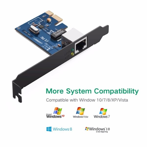 PCI ქსელის ბარათი - Lan Card Ugreen 10/100/1000 Mbps