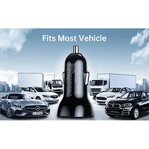 მანქანის დამტენი - Choetech TC0005 QC 3.0 + PD20W 38W Car Charger