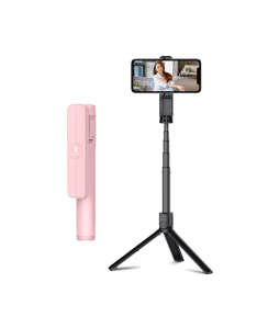 ტრიპოდი - XII Tripod & Selfie Stick Combo XT-P018 Pink