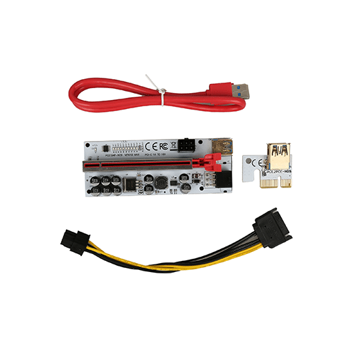 Riser PCI-E PCI Express Riser 1X to 16X USB 3.0 PCE164P-N09 VER012