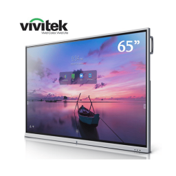ინტერაქტიული სმარტ ეკრანი - Vivitek NovoTouch EK653i, 65”, 4K UHD, Android v8.0, Smart Board, Grey