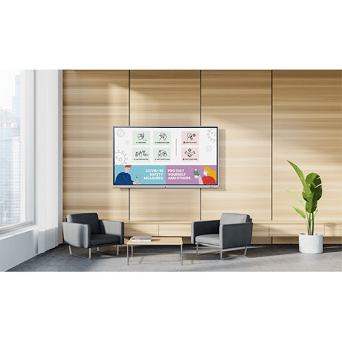 ინტერაქტიული სმარტ ეკრანი - Vivitek NovoTouch EK653i, 65”, 4K UHD, Android v8.0, Smart Board, Grey