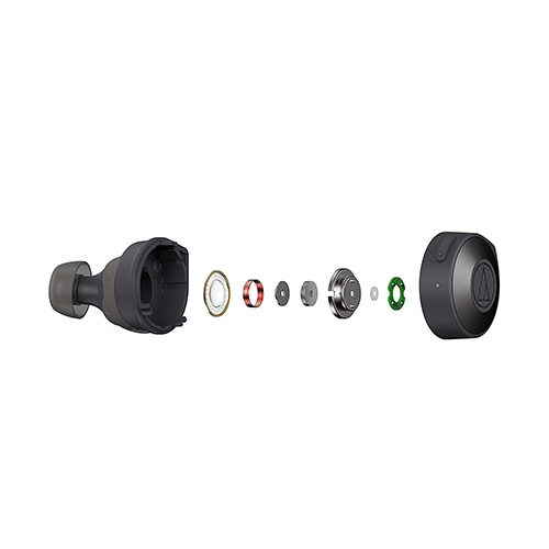 მობილურის Bluetooth ყურსასმენი - Audio-Technica ATH-CKS5TW Black -