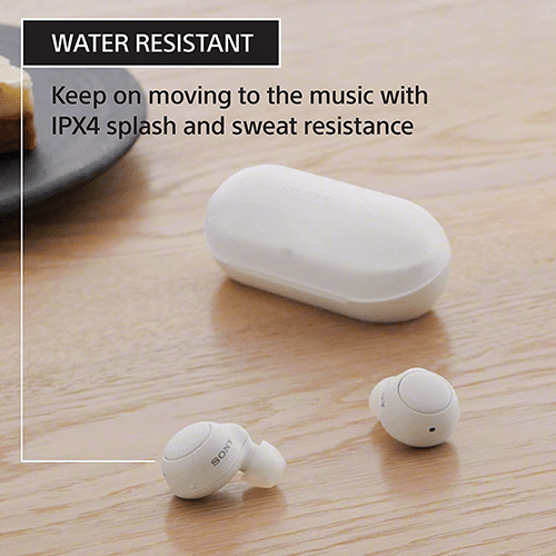 მობილურის Bluetooth ყურსასმენი - Sony WF C500 White -
