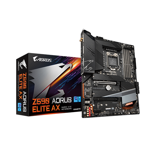 დედაბარათი - Gigabyte Aorus Elite AX Z590 -