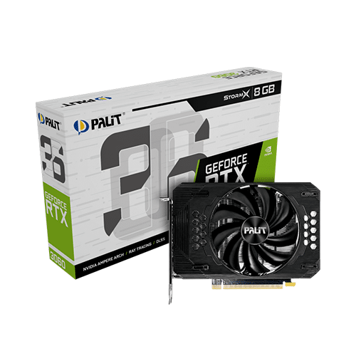 ვიდეობარათი - Palit RTX 3060 8 GB StormX