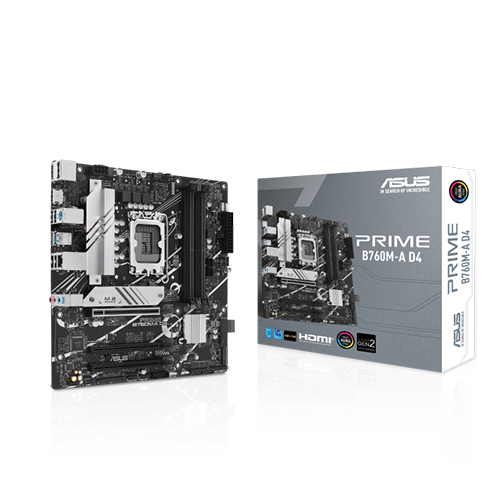 დედაბარათი - Asus Prime B760M-A D4