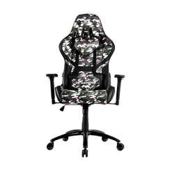 კომპიუტერის სკამი - 2E Gaming Chair Hibagon Black-Camo