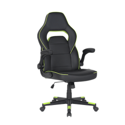 კომპიუტერის სკამი - 2E Gaming Chair Hebi Black-Green