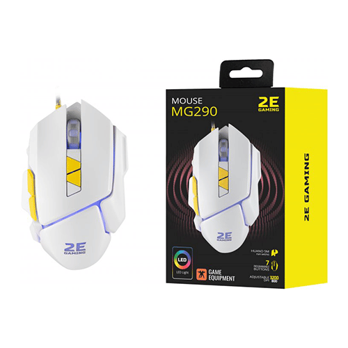მაუსი - 2E MG290 LED USB White
