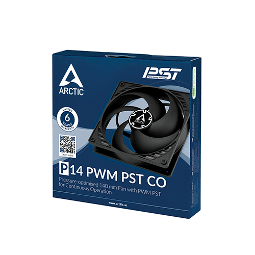 ქეისის გაგრილება - Arctic P14 PWM PST CO 140 mm Black