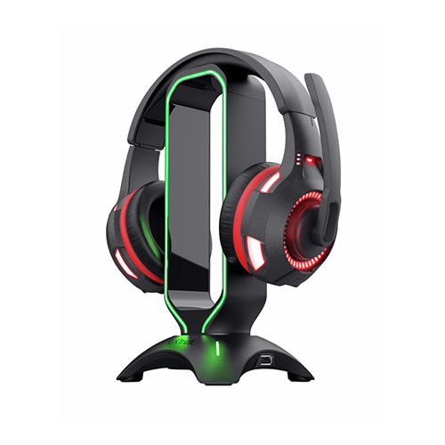 ყურსასმენის სადგამი - Trust Cintar GXT 265 RGB Headset Stand