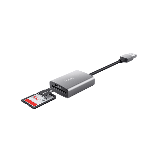 ბარათის წამკითხველი - USB Card Reader - Trust Dalyx Fast USB 3.0