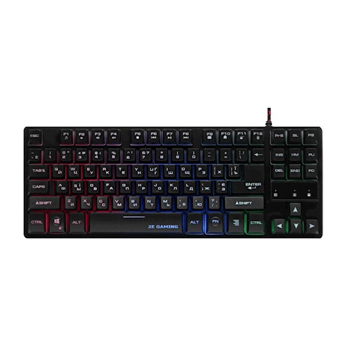 კლავიატურა - 2E Gaming Keyboard KG290 LED USB Black