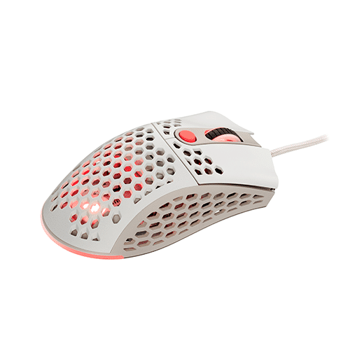 მაუსი - 2E Gaming Hyper Speed Pro RGB Retro White