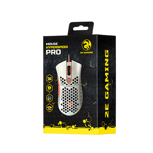 მაუსი - 2E Gaming Hyper Speed Pro RGB Retro White
