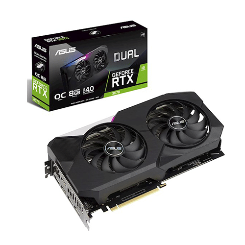 ვიდეობარათი - Asus RTX 3070 8 GB Dual Oc V2