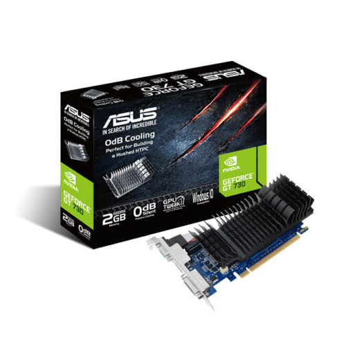 ვიდეობარათი - Asus GT 730 2 GB Evo Low Profile Silent