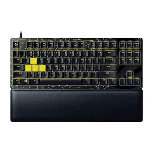 მექანიკური კლავიატურა - Razer Huntsman V2 Tenkeyless RGB 87key Red Switch USB EN Black ESL Ed.