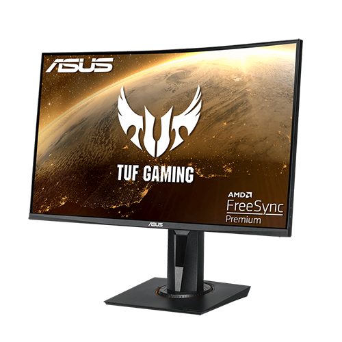 რკალური მონიტორი - Asus Tuf Gaming VG27VQ - 27 Inch / FHD / VA / 165 Hz / 1 Ms