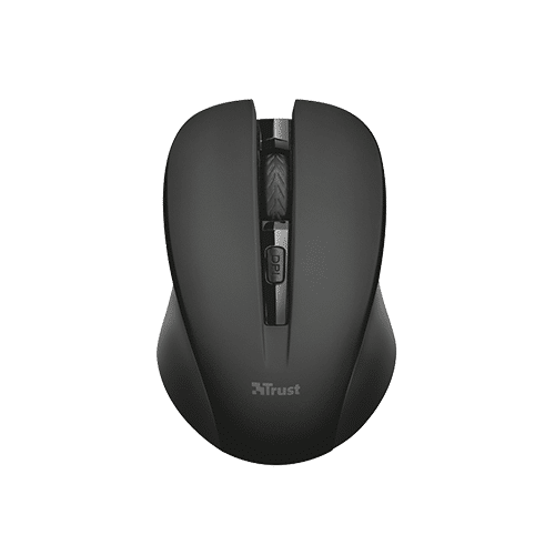 უკაბელო მაუსი - Trust Mydo Silent Click rABS Black WL