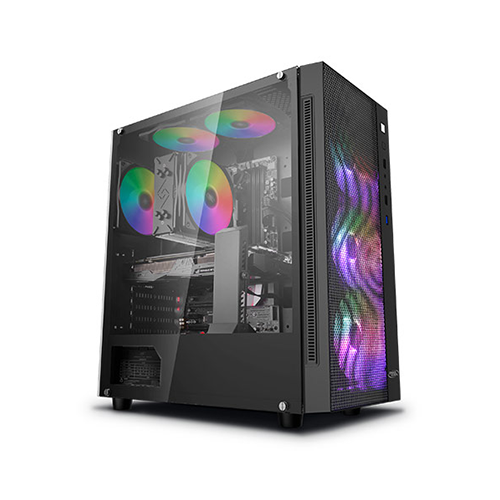 ქეისი - Deep Cool Matrexx 55 Mesh ADD-RGB 4F - 4x120 Fan RGB