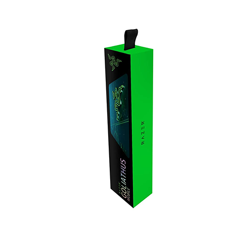 მაუსპადი - Razer Goliathus Mobile Black Green - 21.5x27 სმ