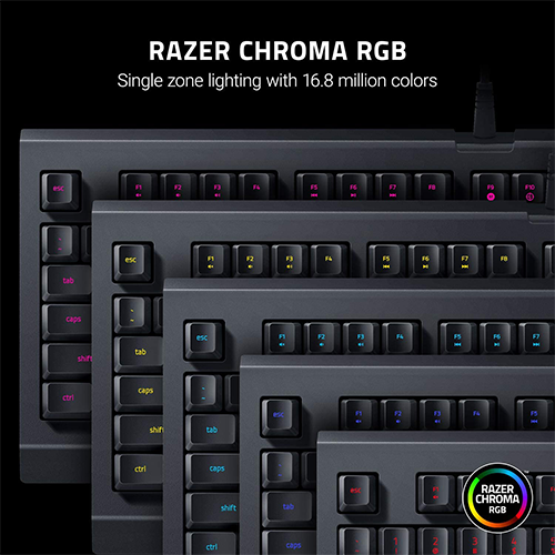 კლავიატურა - Razer Cynosa Lite USB US RGB Black