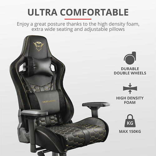კომპიუტერის სკამი - Trust GXT 712 Resto Pro Gaming Chair
