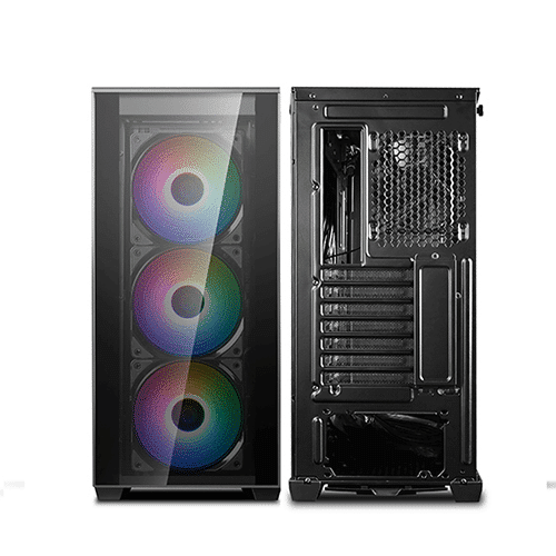 ქეისი - Deep Cool Matrexx 70 ADD-RGB 3F - 1x120 Fan + 3x120 Fan RGB