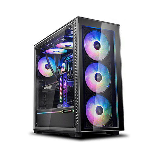 ქეისი - Deep Cool Matrexx 70 ADD-RGB 3F - 1x120 Fan + 3x120 Fan RGB