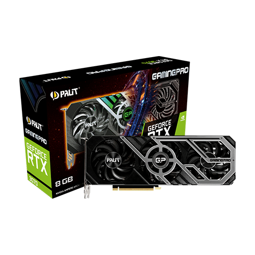 ვიდეობარათი - Palit RTX 3070 8 GB Gaming Pro