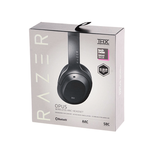 უკაბელო Bluetooth ყურსასმენი - Razer Opus (Late 2020) WL Black