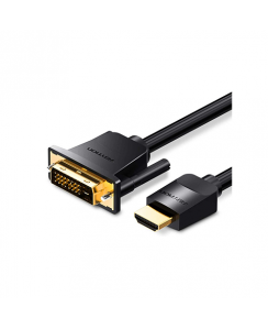 გადამყვანი კაბელი - HDMI To DVI-D კაბელი - Vention - 1.5 მ