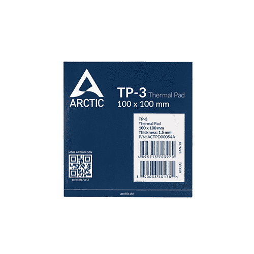 თერმო ბალიში - Arctic Thermal Pad 1.5 mm 100x100 mm