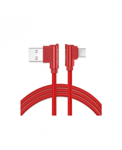მობილურის კაბელი - Choetech AC0011 1.2m USB-A to Type-c Cable Red