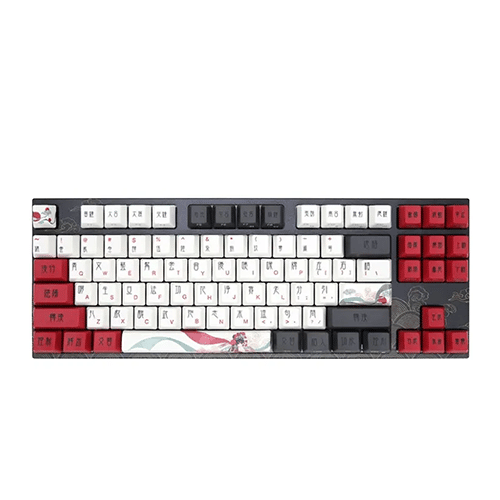 მექანიკური კლავიატურა - Varmilo Keyboard MA87M V2 Peking Opera EC Rose V2 EU