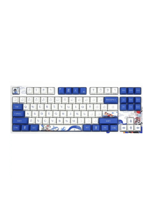 მექანიკური კლავიატურა - Varmilo Keyboard VA87M Lovebirds-I Cherry MX Silent Red EU