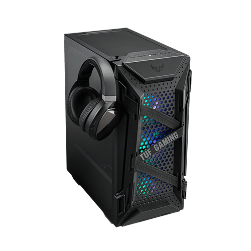 ქეისი - Asus Tuf Gaming GT301 - 1x120 Fan + 3x120 Fan RGB